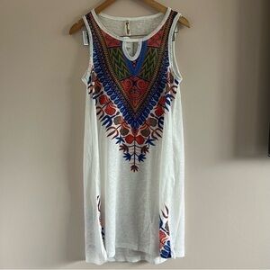 Shoreline | NWT White Pattern Cover Up